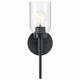 Madden One Light Wall Sconce (55183BK)