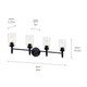 Madden Four Light Vanity (55186BK)