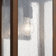 Marimount One Light Outdoor Wall Mount (59018BK)
