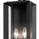 Kroft Two Light Outdoor Wall Mount (59132BKT)