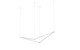Z-Bar Pendant LED Pendant (ZBP-16-B-SW-SIL-CNP)