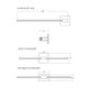 Z-Bar LED Wall Sconce (ZBW-24-4-EM-SW-GLD)