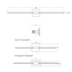 Z-Bar LED Wall Sconce (ZBW-36-4-CM-SW-GLD)