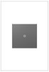 Legrand - ASTP1532M4 - Switch - Adorne - Magnesium