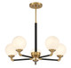 Dresden Five Light Chandelier (V6-L1-9605-5-143)