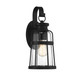 Lighting One E - V6-L5-2941-BK - One Light Outdoor Wall Lantern - Quinton - Matte Black