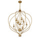 Orchid Eight Light Pendant (V6-L7-1299-8-322)