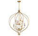 Orchid Eight Light Pendant (V6-L7-1299-8-322)