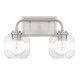 Baldwin Two Light Bathroom Vanity (V6-L8-4399-2-SN)