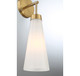 Brevard One Light Wall Sconce (V6-L9-6085-1-322)
