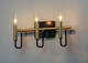 Sullivan Three Light Bath Vanity (10253BKGLD)