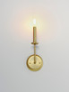 Wesley One Light Wall Sconce (10321SBR)