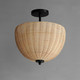 Maldives Two Light Semi Flush/Pendant (12604NABK)