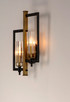 Flambeau Two Light Wall Sconce (16112CLBKAB)
