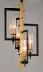Flambeau Four Light Chandelier (16114CLBKAB)