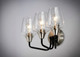 Goblet Three Light Bath Vanity (26122CLBKSN)