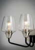 Goblet Three Light Bath Vanity (26122CLBKSN)