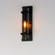 Capitol One Light Wall Sconce (2640BKAB)