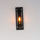 Capitol One Light Wall Sconce (2640BKAB)