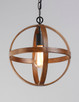 Compass One Light Pendant (27571APBK)
