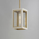 Neoclass One Light Outdoor Pendant (30051CLWTGLD)