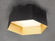 Honeycomb LED Flush Mount (30330BKGLD)
