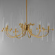 Divine Eight Light Chandelier (38408CLHR)