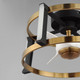 Darling LED Fandelight (61022WTBKNAB)