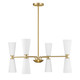 Eight Light Chandelier (M100126NB)