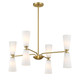 Eight Light Chandelier (M100126NB)