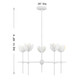 LED Chandelier (M100131BQW)