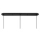 Three Light Linear Chandelier (M100134MBK)