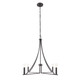 Four Light Chandelier (M100141MBK)