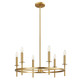 Four Light Chandelier (M100141NB)