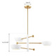 Three Light Chandelier (M100143WHNB)