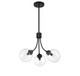 Three Light Chandelier (M10057MBK)
