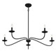 Five Light Chandelier (M10085MBK)