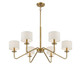 Six Light Chandelier (M10092NB)