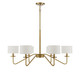 Six Light Chandelier (M10092NB)