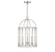 Meridian - M30011PN - Three Light Pendant - Polished Nickel