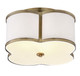 Msemi Three Light Semi-Flush Mount (M60020NB)