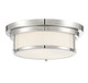 Two Light Flush Mount (M60062PN)