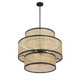 Three Light Pendant (M7016MBK)