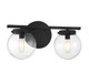 Two Light Bathroom Vanity Light (M80046MBK)