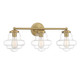 Three Light Bathroom Vanity (M80073NB)