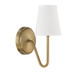 Mscon One Light Wall Sconce (M90054NB)