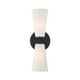 Two Light Wall Sconce (M90109MBK)