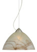 Besa - 1KX-420183-SN - One Light Pendant - Tessa - Satin Nickel