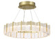 Minka-Lavery - 2418-695-L - LED Pendant Convert to Semi-Flush - Sevryn - Soft Brass
