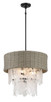 Breakers Isle Six Light Semi Flush Mount (5296)